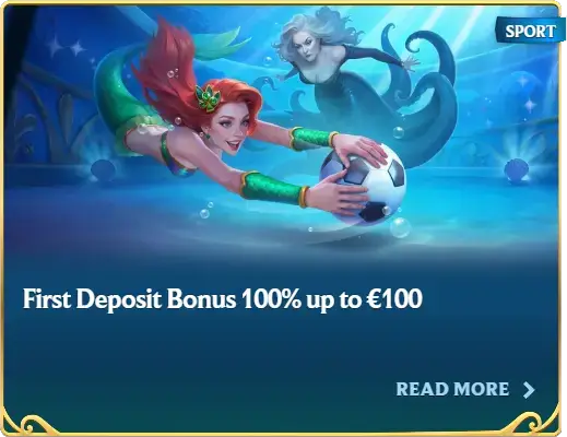 Bonus premier dépôt 100 %
